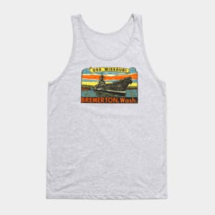 USS Missouri Tank Top